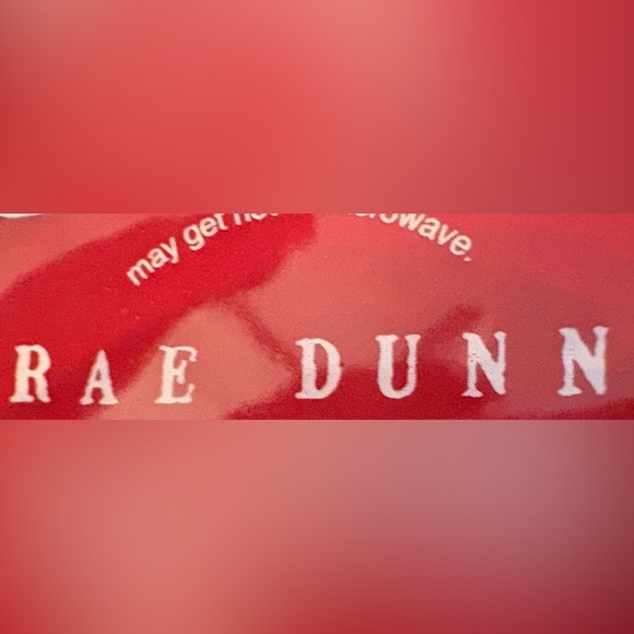 Rae Dunn Red Mug - Making Spirits Bright - Picture 2 of 4